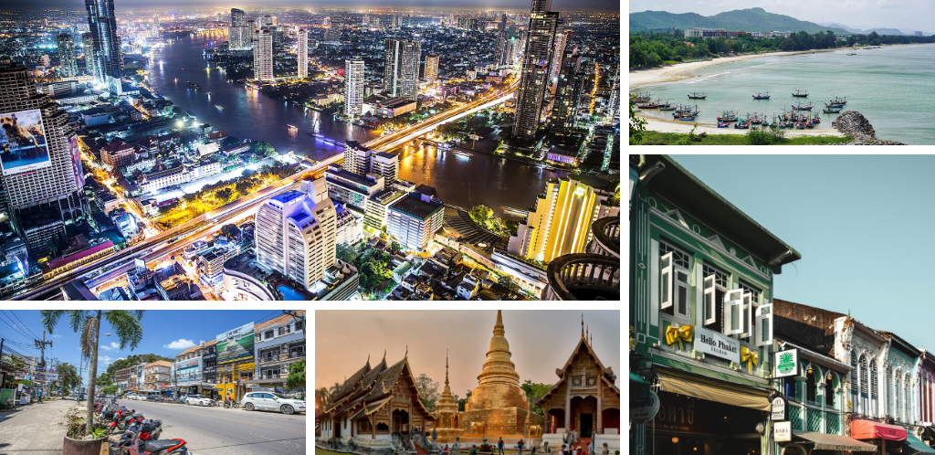 Die besten Städte für Digitale Nomaden in Thailand