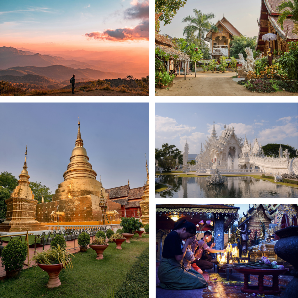 Die thailändische Kultur ist faszierend und Chiang Mai der perfekte Ort, um sie arbeitend zu erleben