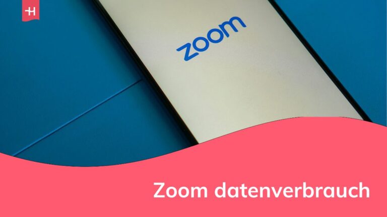 Zoom datenverbrauch