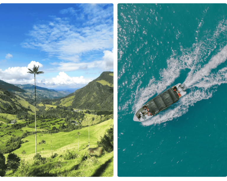 Kolumbien bietet zahlreiche Städte für Digitale Nomaden