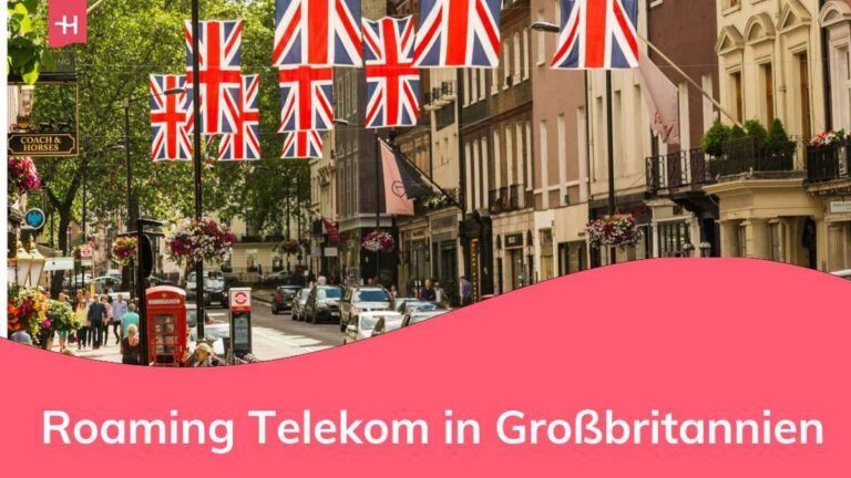eine Straße in Großbritannien