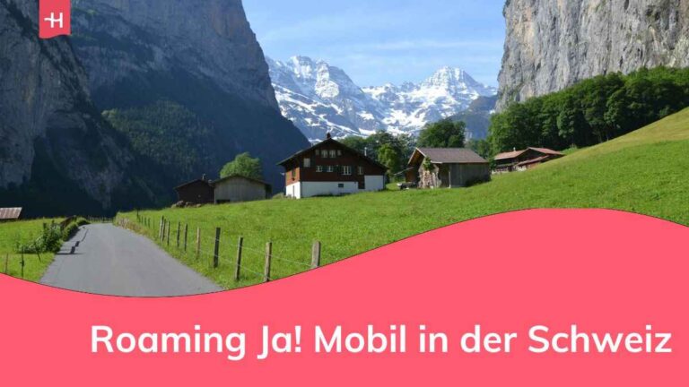 ein Dorf in der Schweizer Landschaft