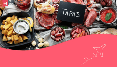 Ein Bild mit spanischen Tapas