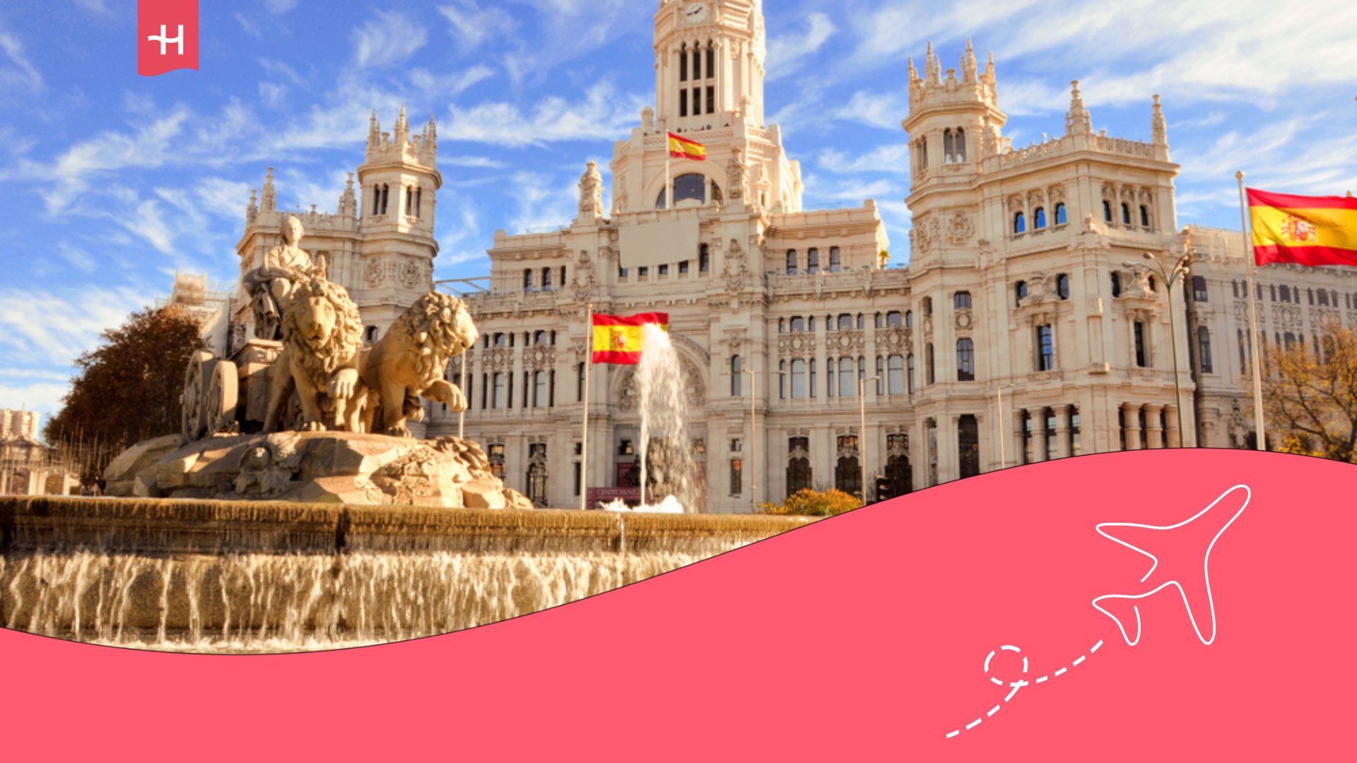 Die Cibeles in Madrid.
