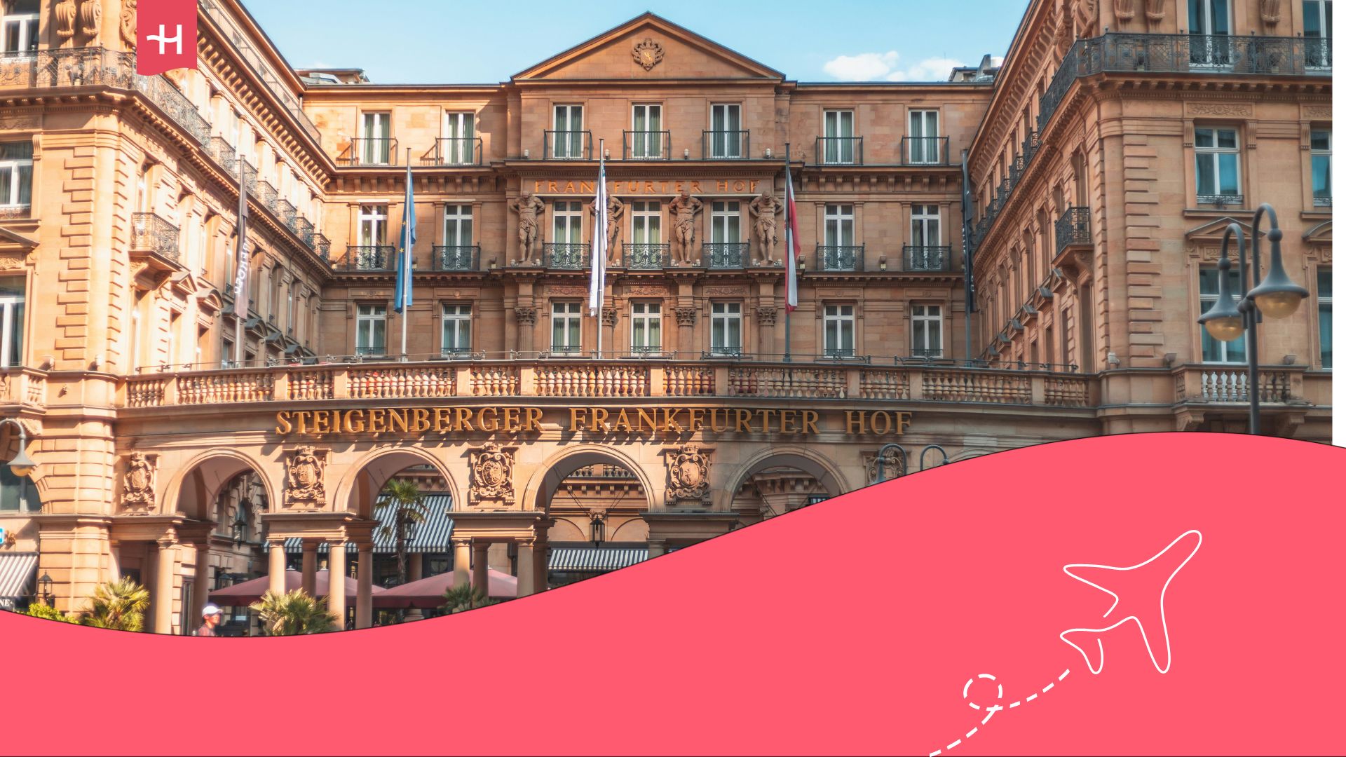 Gebäude in Frankfurt.