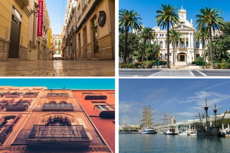 Stadtteile in Malaga