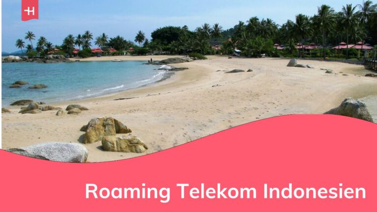 ein indonesischer Strand