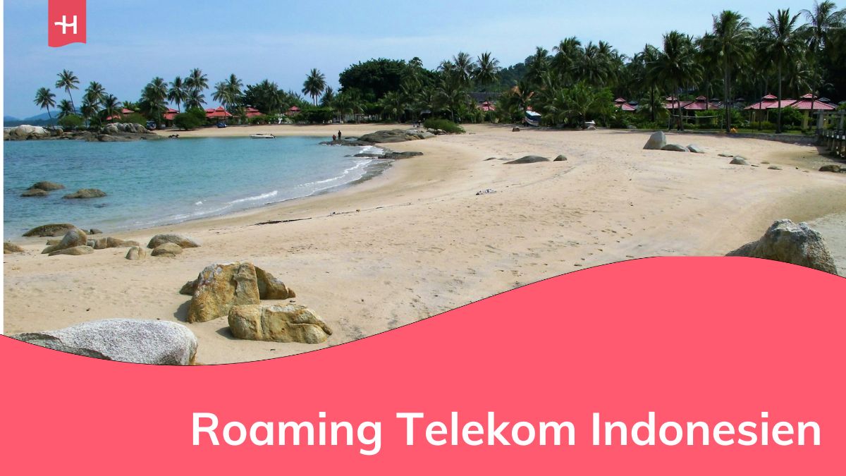 ein indonesischer Strand