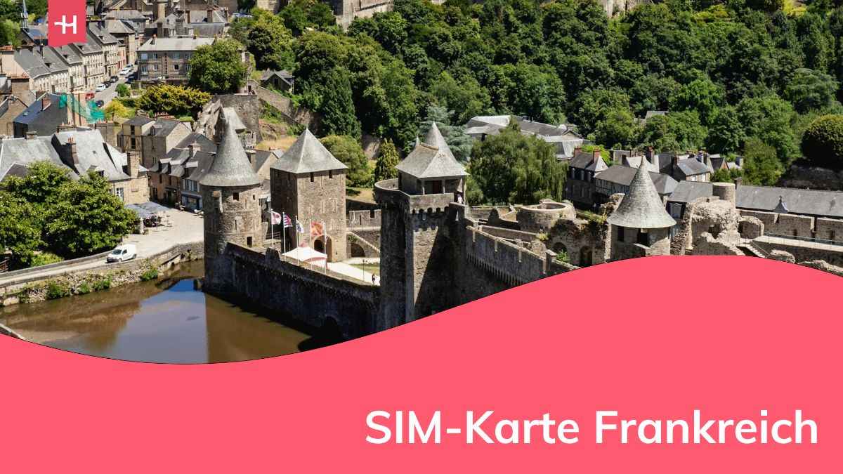 ein Schloss in Frankreich