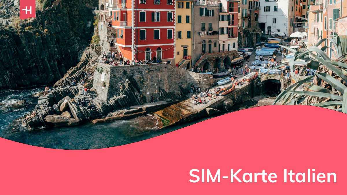 eine italienische Küstenstadt