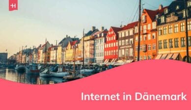 eine Hafenstadt in Dänemark