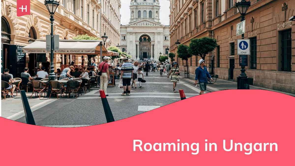 eine Straße in Budapest