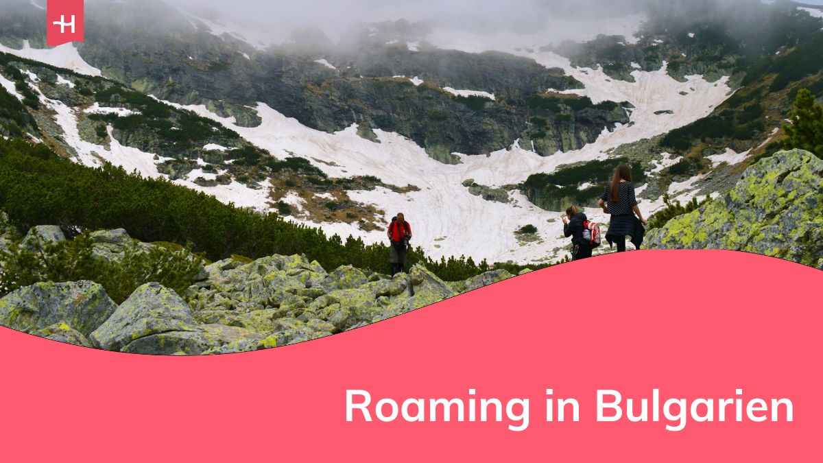 Gebirge im bulgarischen Winter