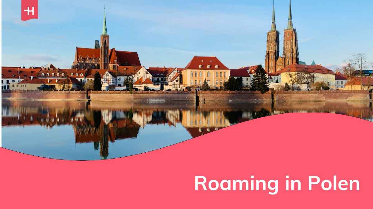 Häuser in Warschau, Polen