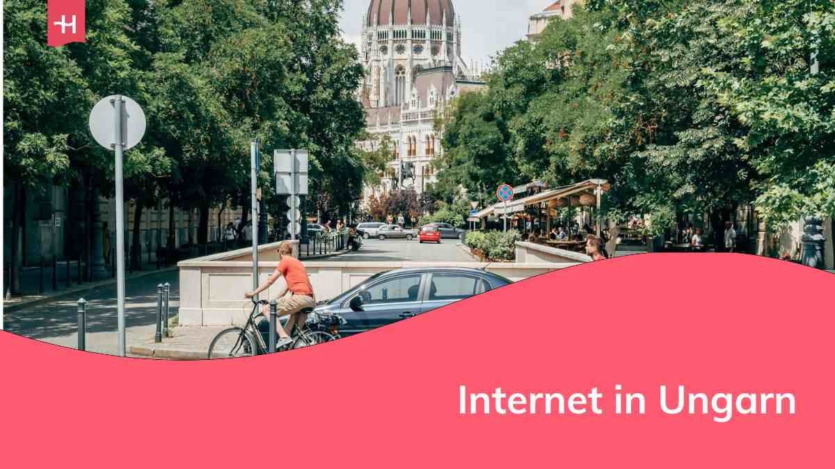 Radfahrer in Budapest