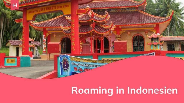 ein indonesischer Tempel