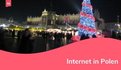 Weihnachten in Krakau, Polen