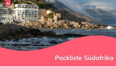 Ein Blick auf Kapstadt, Südafrika.