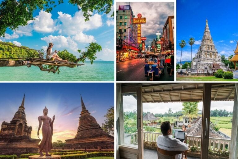 Thailand, billiges Land zum Leben als Nomade.