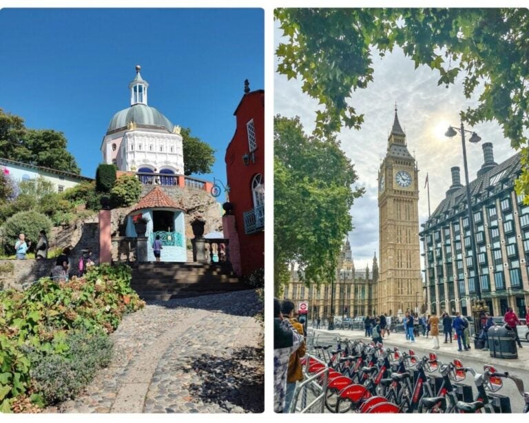 Arbeit im Vereinigten Königreich Landschaften