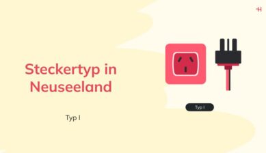 In Neuseeland verwendete Steckertypen: Typ I