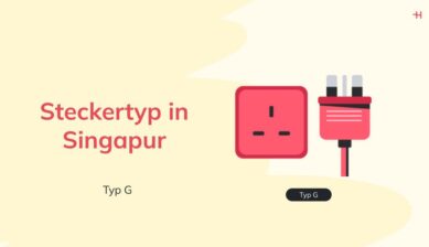 In Singapur verwendete Steckertypen: Typ G