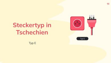 In Tschechien verwendete Steckertypen: Typ E