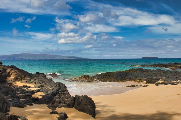 Blick auf Kaho‘olawe und Molokini.