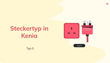 Bild mit den verschiedenen Steckdosentypen in Kenia