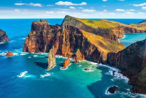 Natürliche Schönheit der Insel Madeira, eines der besten Reiseziele im Januar