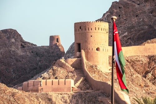 Festung Mutrah, Sultanat Oman, Maskat.