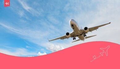 Ein Flugzeug beim Start – das perfekte Symbol für deine Reise zu den besten Reisezielen im Januar.