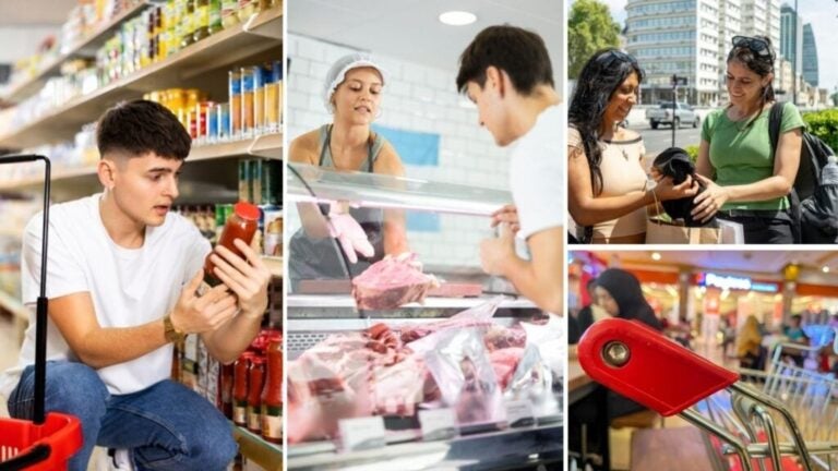 arten von geschäften und supermärkten