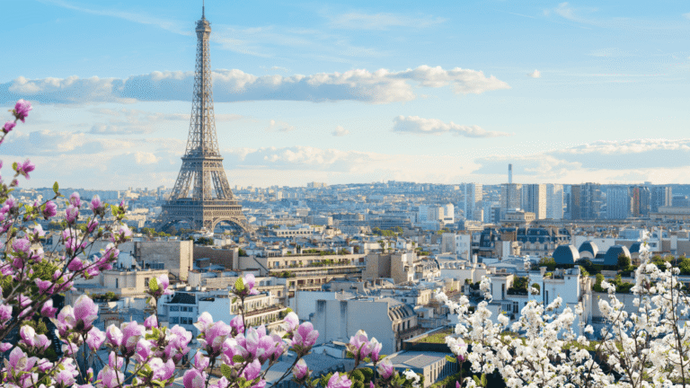 Skyline von Paris mit dem Eiffelturm