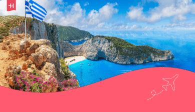 Navagio Beach auf Zakynthos als Titelbild für einen Artikel über das Heiraten in Griechenland.