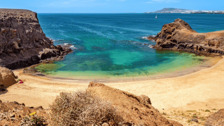 Strand Playa de Papagayo auf Lanzarote