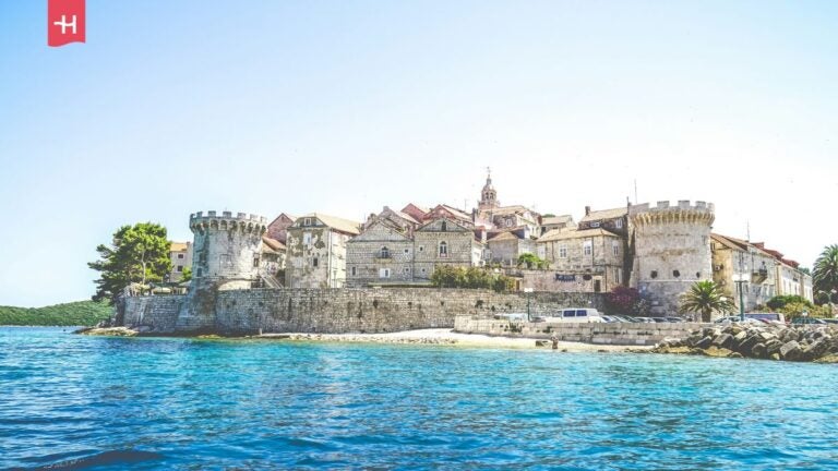Das Schloss auf der Insel
