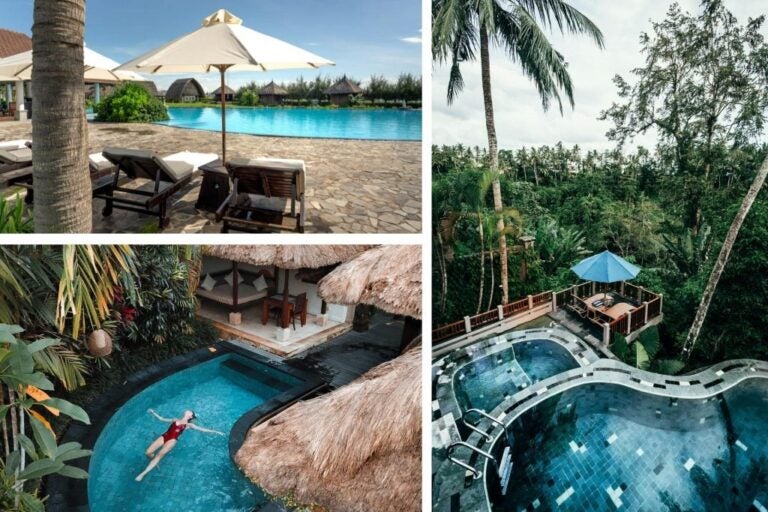 luxusvillen, unterkunft auf bali