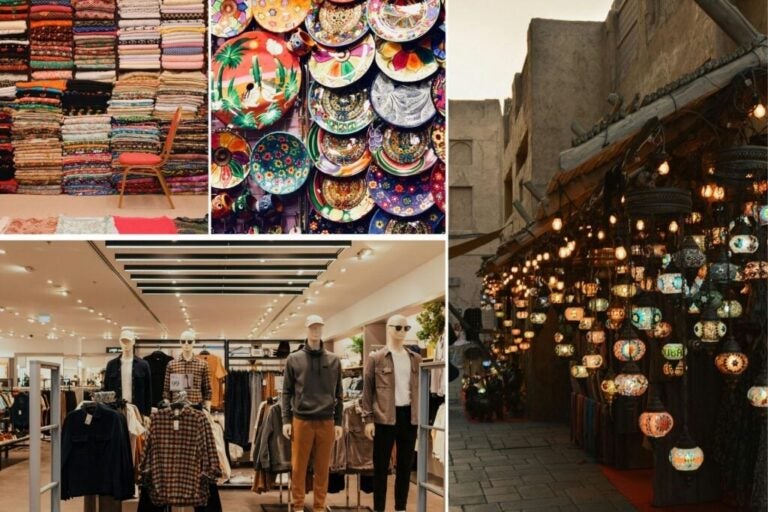 andere arten von läden um kleidung in dubai zu kaufen