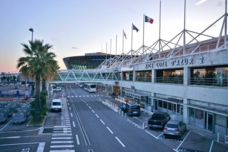 Das Terminal 2 des Flughafens Nizza Côte d’Azur.