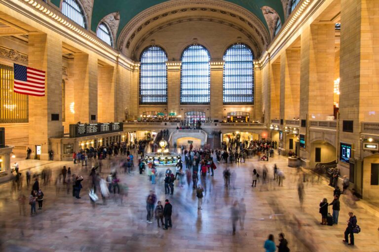Die Haupthalle des Grand Central Terminal in New York City.