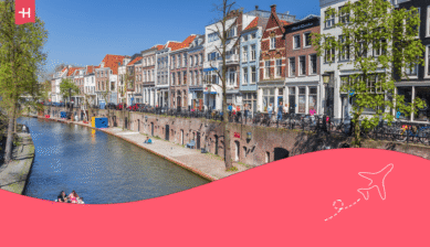 Grachtenidylle in Utrecht; ideal als Inspiration für Urlaub mit Kindern Niederlande.