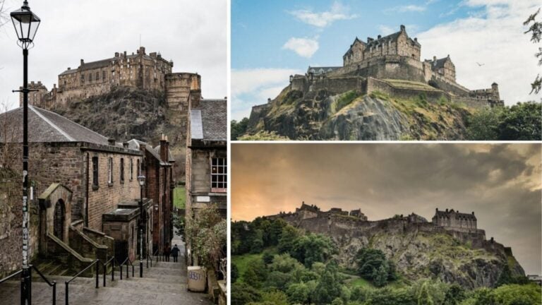 postkarten aus edinburgh