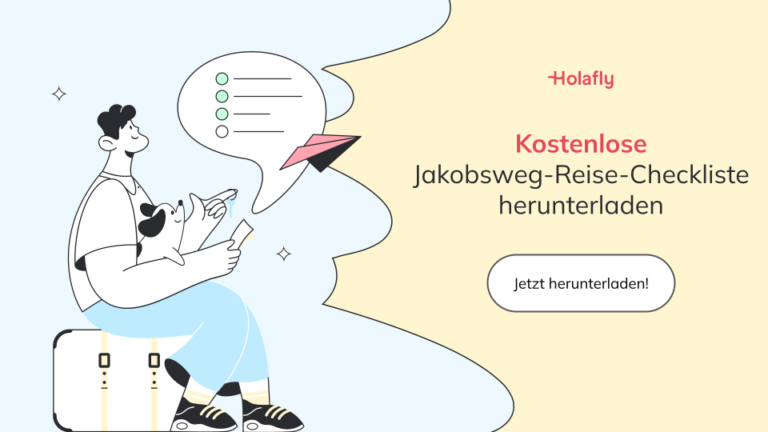 Checkliste für eine Jakobsweg-Reise.