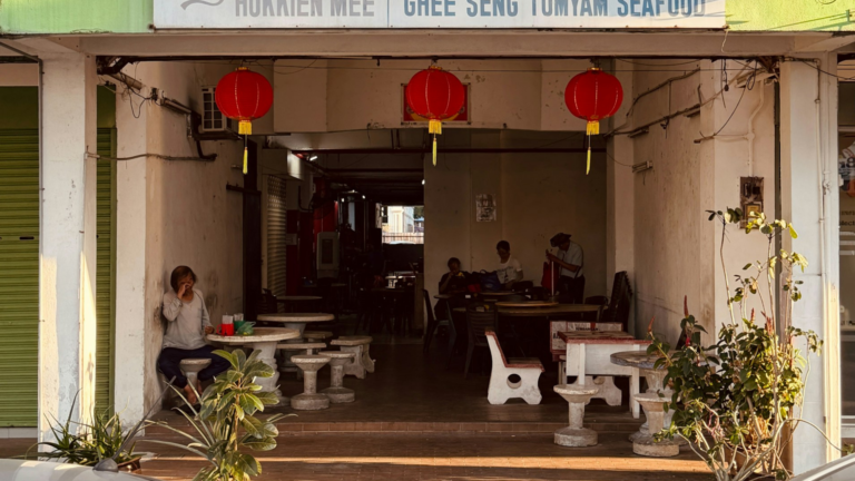 Ein Hawker Centre in Singapur.