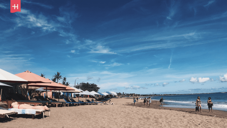 Strand in Canggu auf Bali