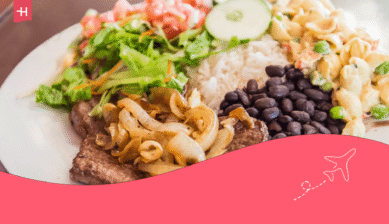 Casado, traditionelles Gericht aus Costa Rica