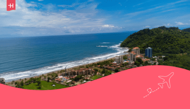 Strand und Küste von Jacó, Costa Rica
