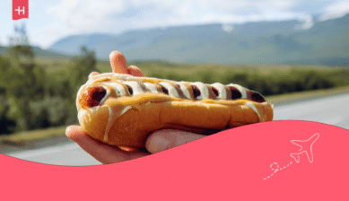 Isländischer Pylsa-Hotdog