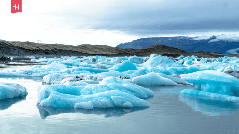 Gletscherlagune Jökulsárlón in Island